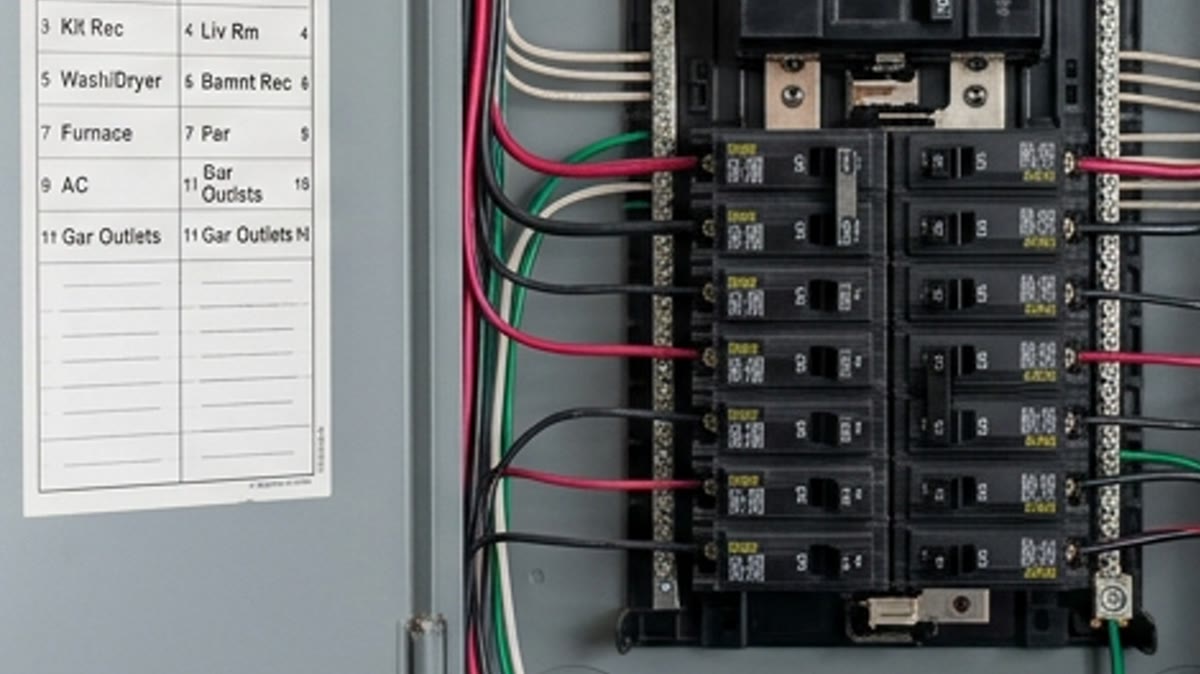 Electrical panel inspection in New York home